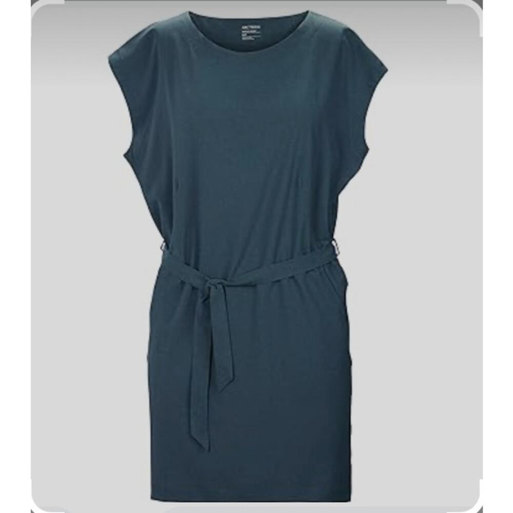 Womens Arc'teryx Contenta Dress Melange Blue Size M EUC!